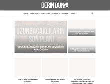Tablet Screenshot of derindunya.com